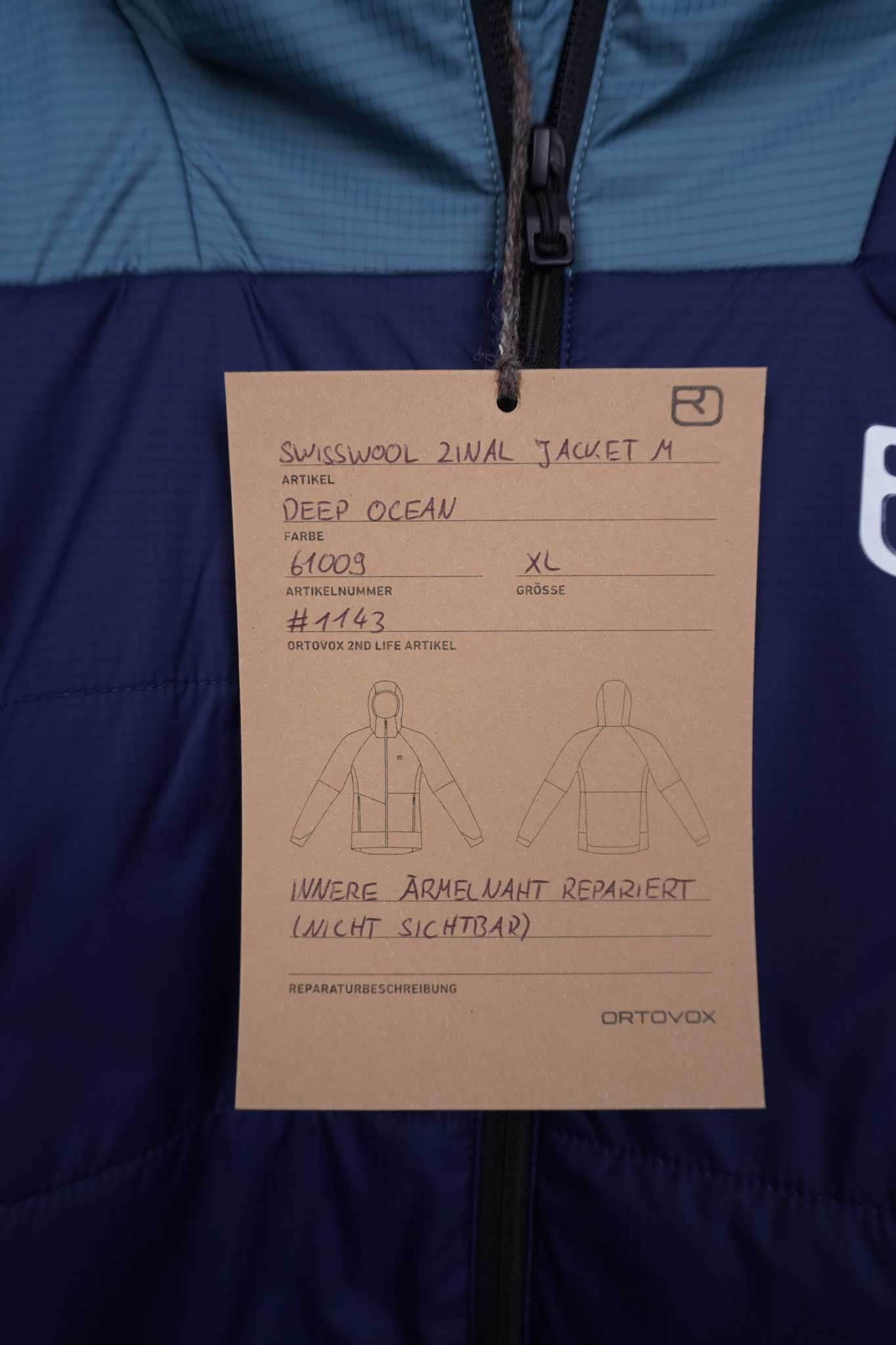 SWISSWOOL ZINAL JACKET