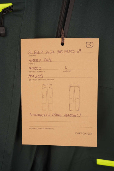 3L DEEP SHELL BIB PANTS